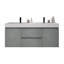 Ensemble de meuble-lavabo double mural 60 po Hartt-1396543030
