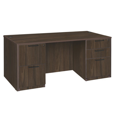 Bureau avec double caisson double Dennard