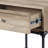 Sy  End Table With Slatted Lower Shelf