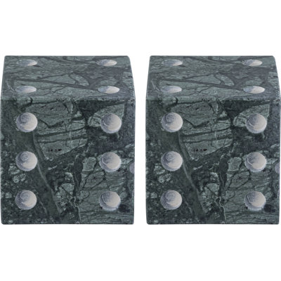 Dice marbre figurines et sculptures abstraites