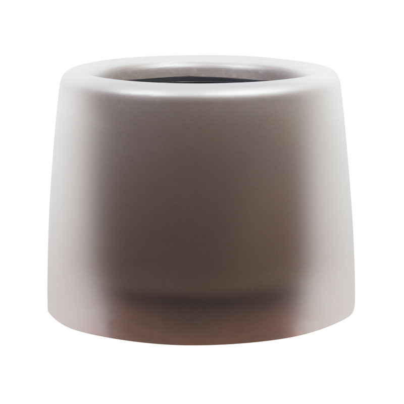 Pot Planter, Taupe, 63cm H x 40cm D