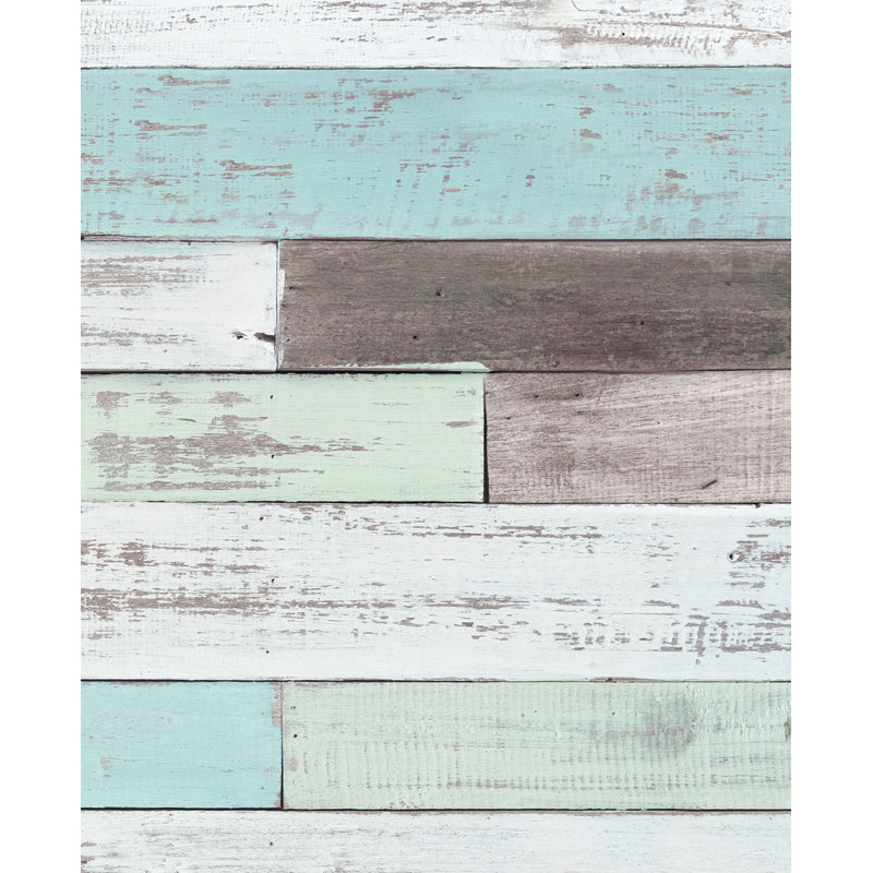 Rouleau de papier peint adhésif Hallum, L 96 po x l 120 po