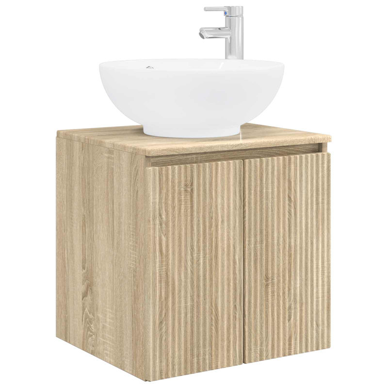 495 mm Bathroom Vanity, Sonoma Oak
