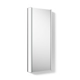 Maxstow Surface Mount Frameless Medicine Cabinet with LED Lighting