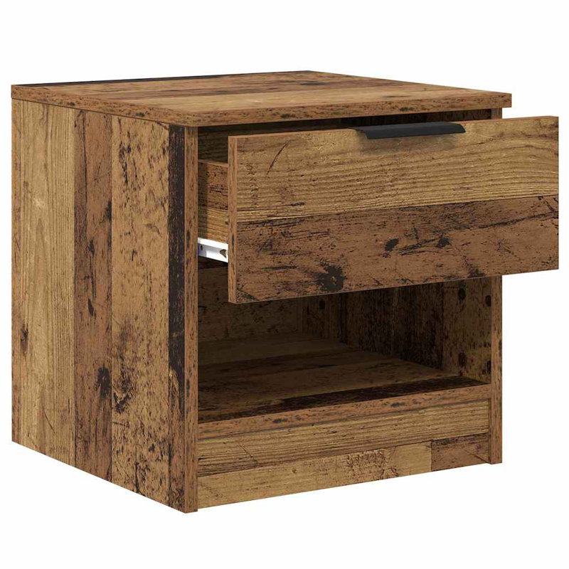 40cm W Manufactured Wood Bedside Table