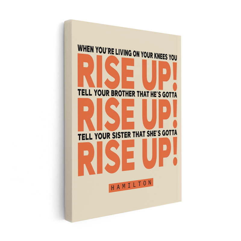 Rise Up, Unframed, Canvas, 18"H x 24"W