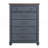5-Drawer Chest, No Assembly Required, Corduroy Blue Finish