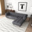 Cropsey Right Sectional Fabric Sofa-1325009558