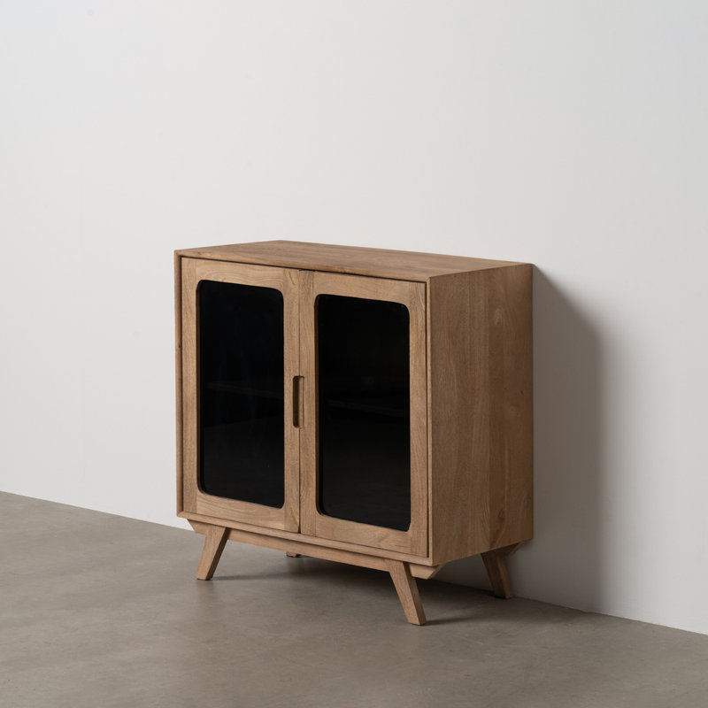 Milnor Mango Wood Accent Cabinet