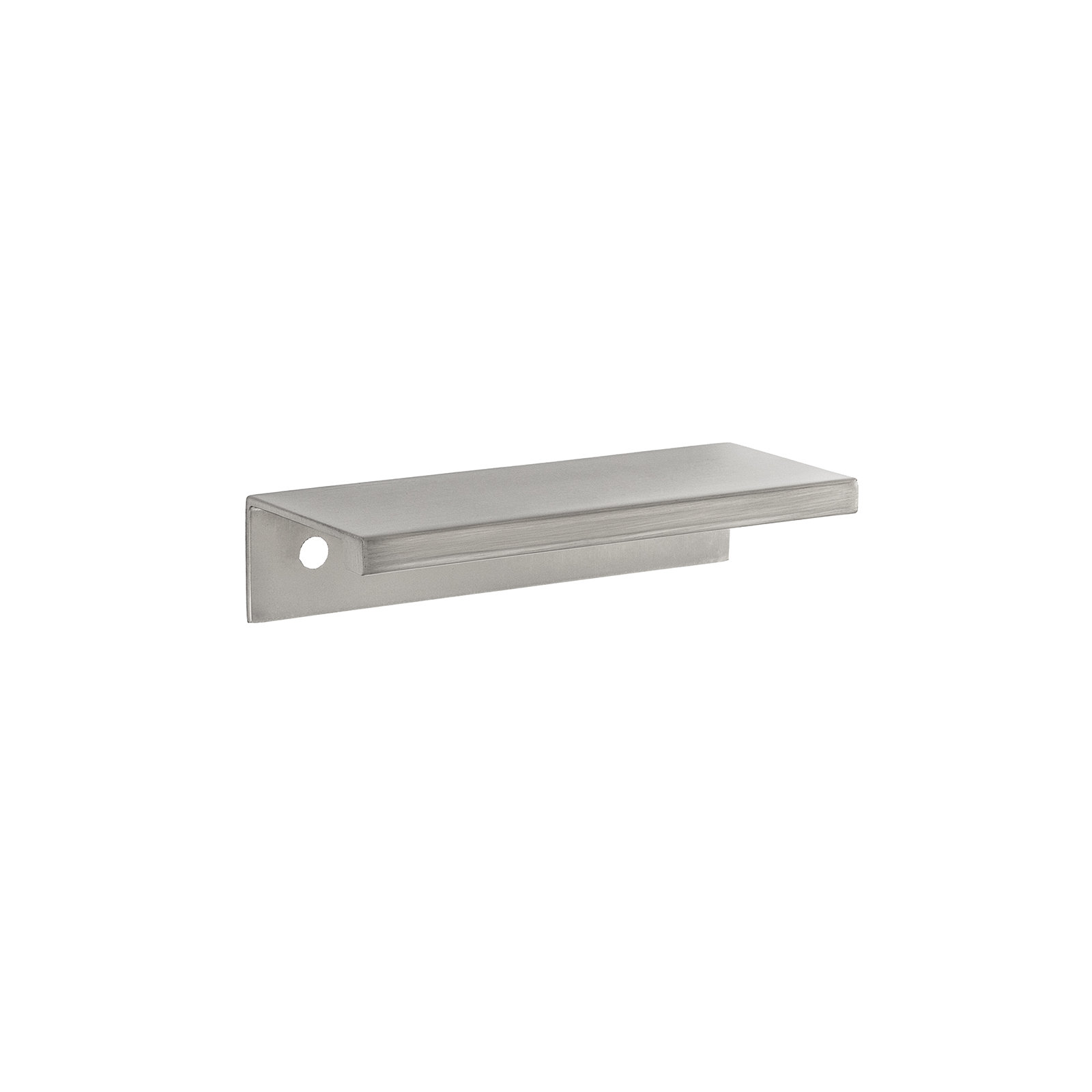 Ethan Finger Pull, Satin Nickel, 3"