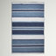 Tapis rayé bleu marine / blanc Sallee-1839191151