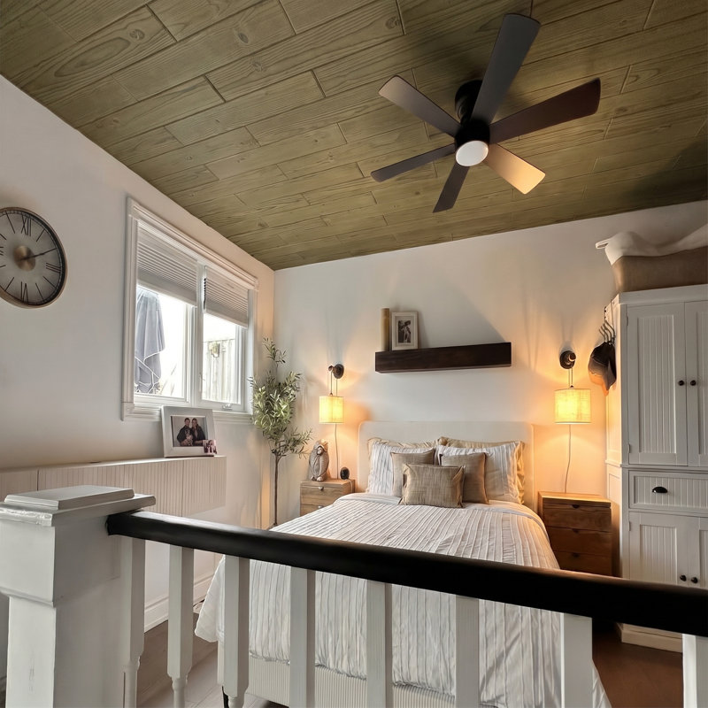 Planches de plafond en mousse et bois collé 39 po x 6 po, Noyer clair