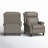 Ambrosane 33" Wide Genuine Leather Recliner (Set of 2)-79515880
