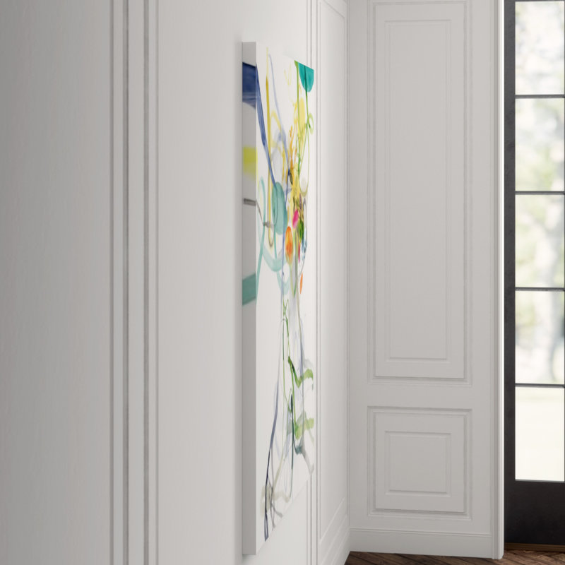Ebb & Flow II Painting by Fern Cassidy, Glass Coat, 53" H x 40" W