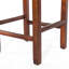 Tabouret en bois de manguier avec assise en corde tissée