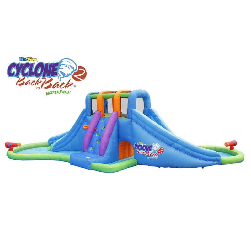 Kidwise Cyclone2 Electric Inflatable Water Park with Lazy River