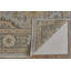 Tapis oriental en laine noué à la main bleu / or / gris-1160716070