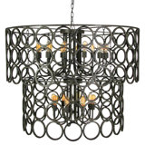 Milian 20 - Light Unique Tiered Chandelier