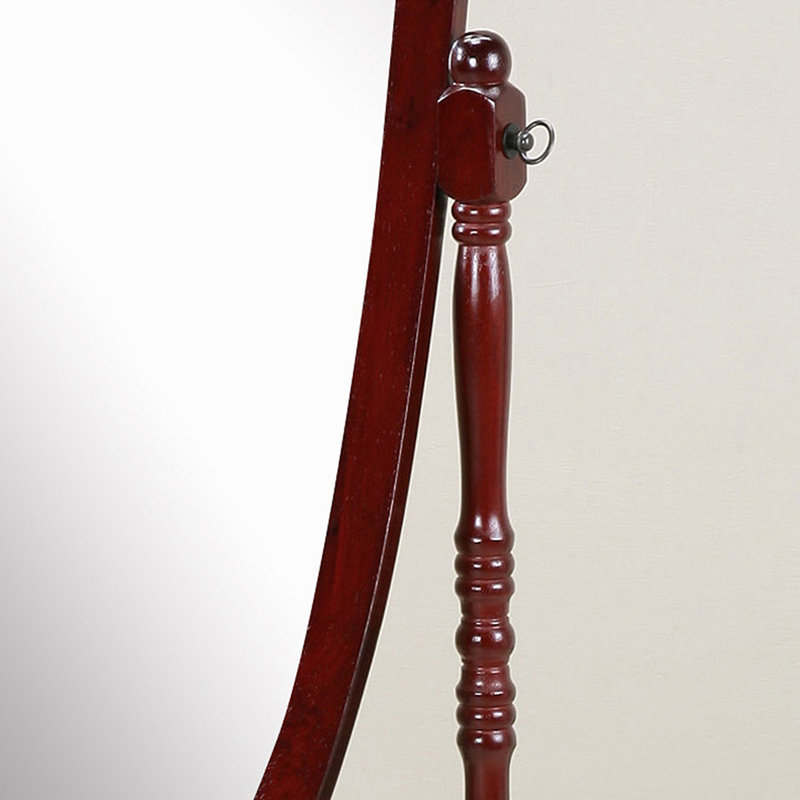 Miroir traditionnel, Cerisier, Bois massif