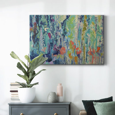 «Downpour Butterflies», toile tendue avec châssis