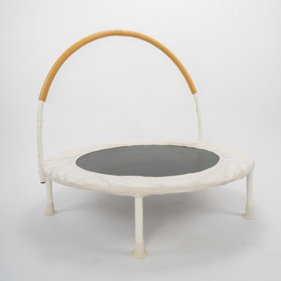 Jumpking 36 Inch Indoor And Outdoor Toddler Trampoline With Bungie Cords, Powder Coated Rust Resistant, Perfect For Families With Young Children