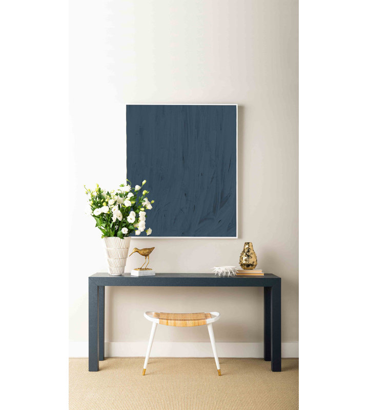 Parsons 60'' W Console Table, Navy Blue