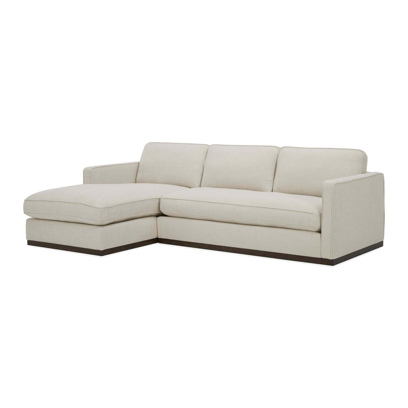 Vanderford Bobbi 3 Piece Upholstered Living Room Set, Effie Linen