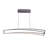 Sirius 2-Light Plank Geometric Chandelier 46" ETL Certified Linear LED Pendant Height Adjustable-54690948