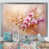 Impression argent sur toile encadrée