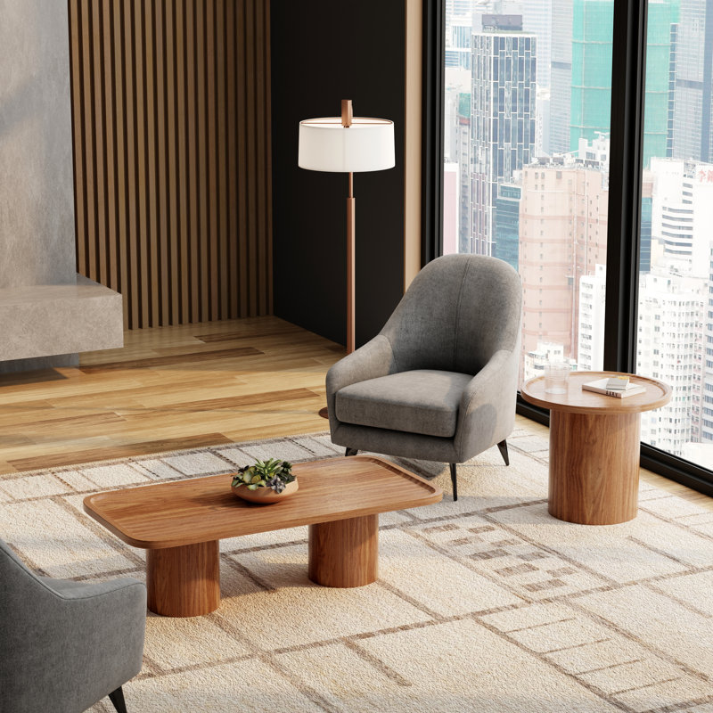 Boden 47" Rectangle Coffee Table In American Walnut