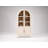 Jessim Camilla 78.7” Tall Mid Century Arched Display Cabinet, Rounded Bookshelf, Open Shelf Storage Cabinet For Dining Room-125526634