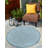 Lithonia Blue/Ivory Indoor/Outdoor Rug-458014409