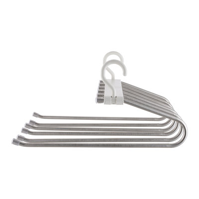 Non-Slip Cascading Hanger for Dress/Shirt/Sweater