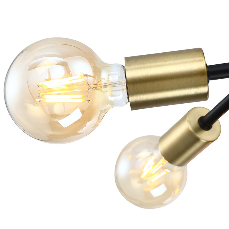 Plafonnier semi-encastré 6 lumières 25,5 po Jaslene