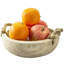 Handmade Wood Decorative Fruit Bowl