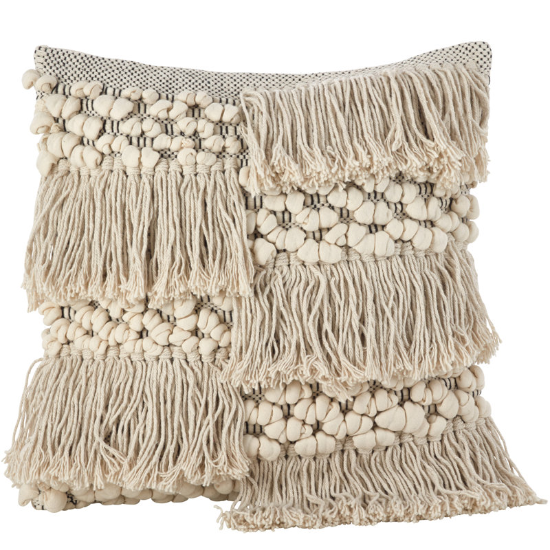 Handira Moroccan 100% Cotton Throw Pillow