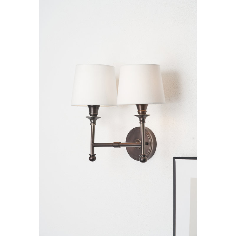 Acalia Solid Brass Armed Sconce