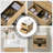 Rayea 24 Inch Floating Wall-mounted Bahtroom Vanity With Single Sink