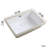 Undermount Rectangular Ceramic Sink