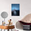 Art mural contemporain abstrait nuit-2015290351