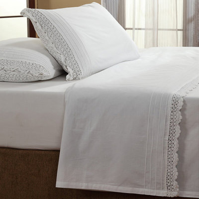 Ensemble de draps 100% coton Becca