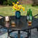 Basima 4 - Person Metal Patio Dining Set with Round Table