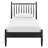 Zane Twin Size Spindle Bed Frame In Black-638095811-638095812