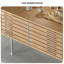 Buffet moderne en bois avec 4 tiroirs