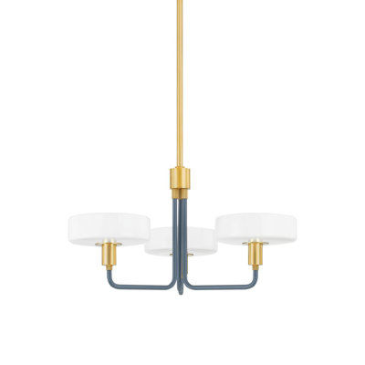 Aston 3 Light Chandelier by Zoe Feldman x Mitzi