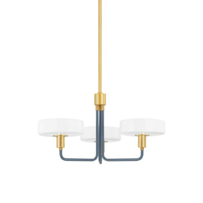 Lustre 3 lumières Aston par Zoe Feldman x Mitzi