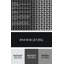 Tapis abstrait en laine et polyester tissé à la machine à motif abstrait noir et blanc-1496992488