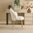 Lemley Shell-Shaped Vanity Chair-1085956865