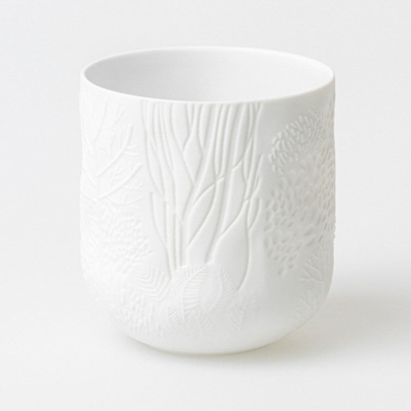Picture Stories 3.4'' H Porcelain Tealight Holder