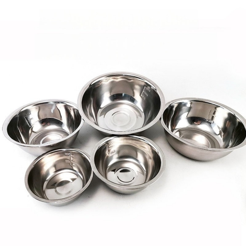 Stainless Steel Five-Piece Set Bowl